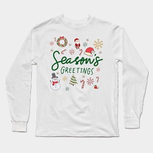 Season's Greetings Long Sleeve T-Shirt